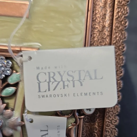 Argento SC Cream Mother Of Pearl and Crystal Photo Frame - Picture 6 of 13